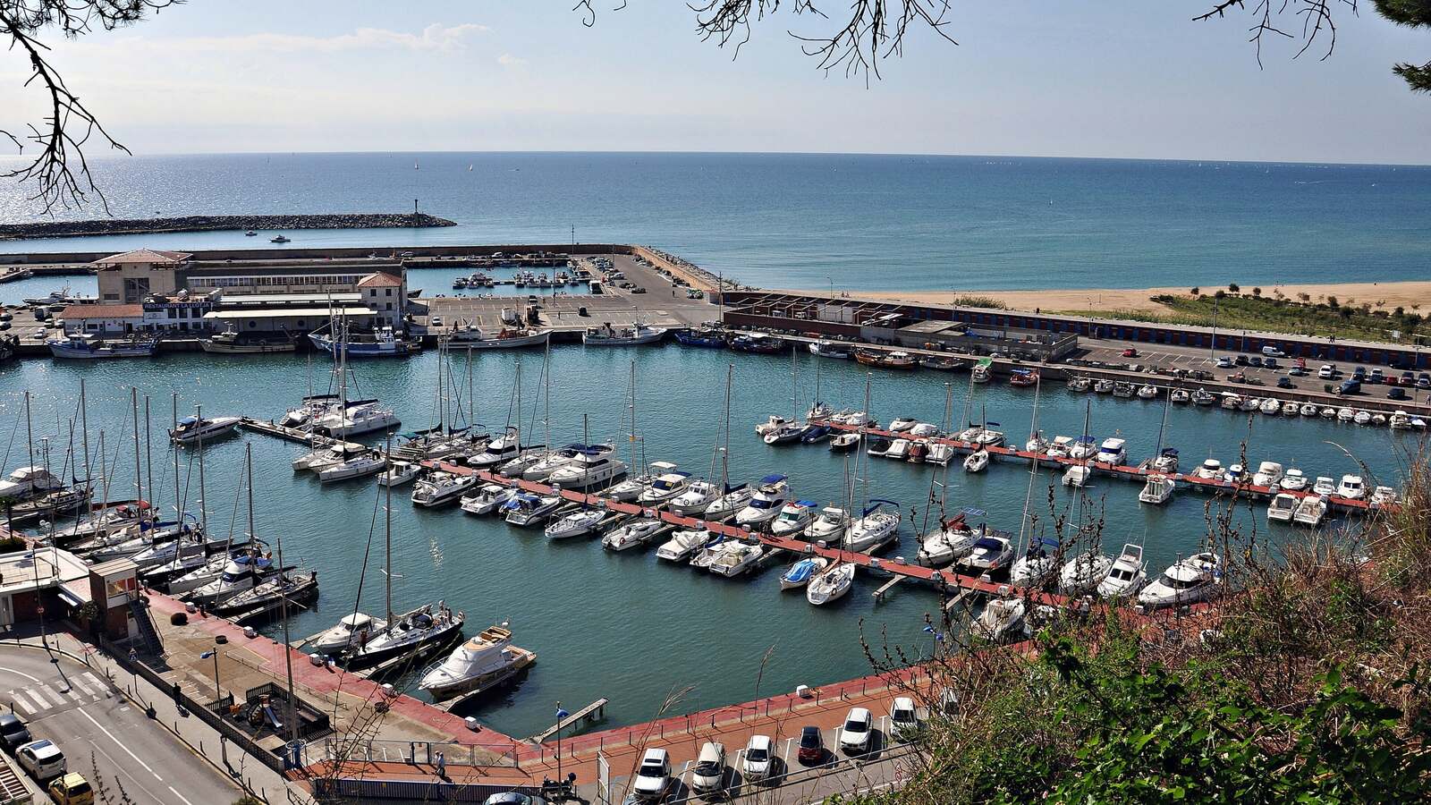 Vista de Club Náutico de Arenys de Mar