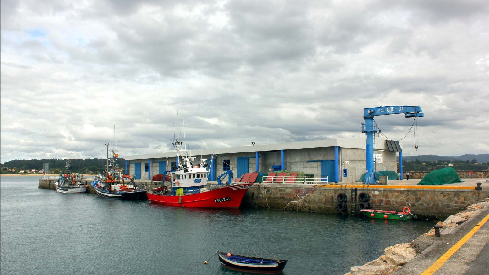 Vista de Puerto Deportivo de Ares