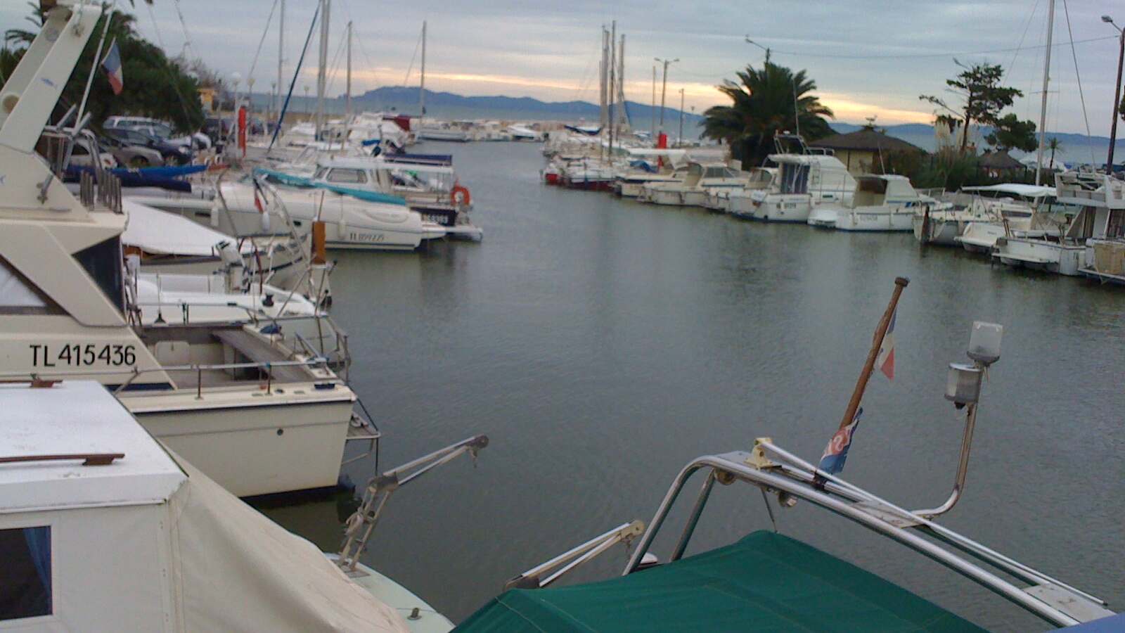 Vue du Port de l'Ayguade