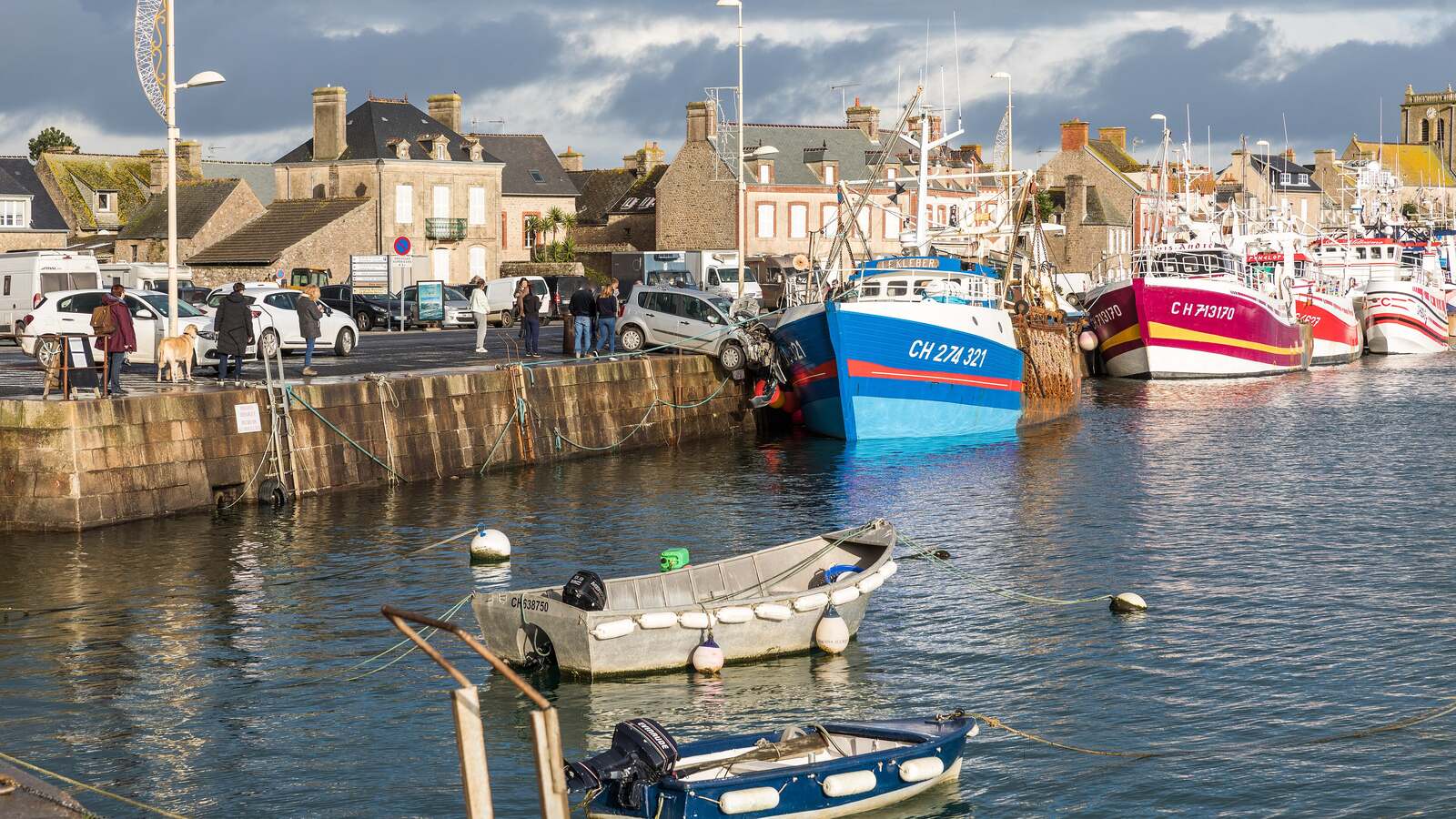 Vue du Port de Barfleur