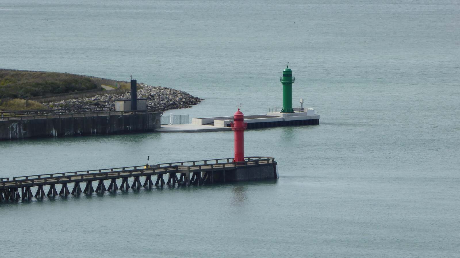 Vue du Port de Boulogne sur Mer