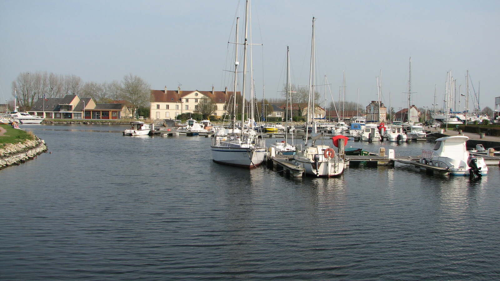 Vue du Port de Carentan