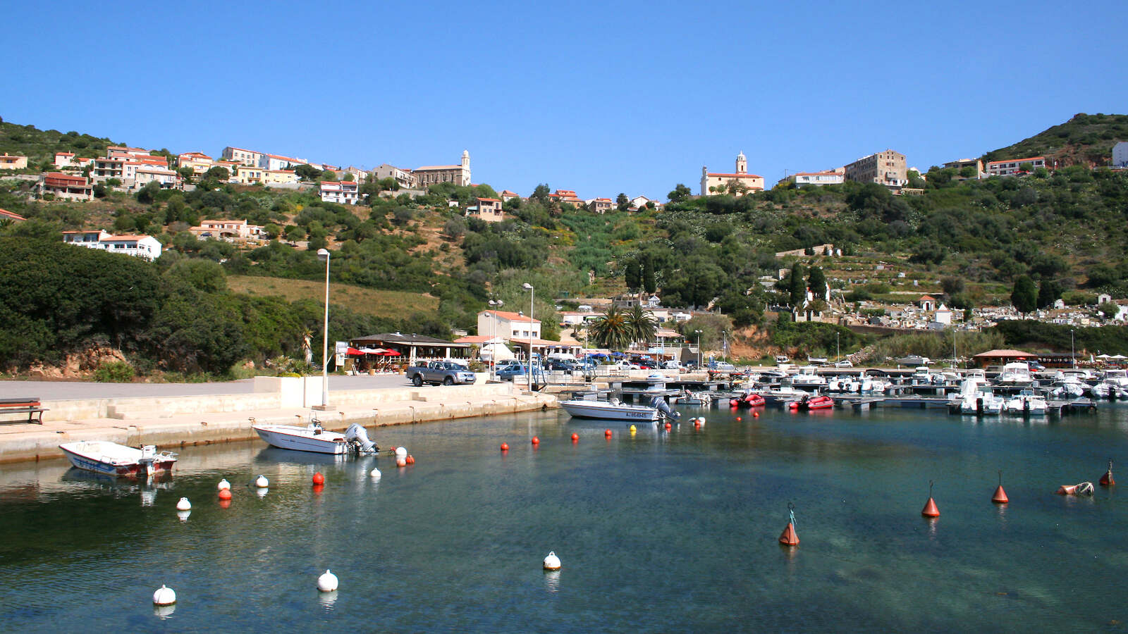 Vue du Port de Cargèse