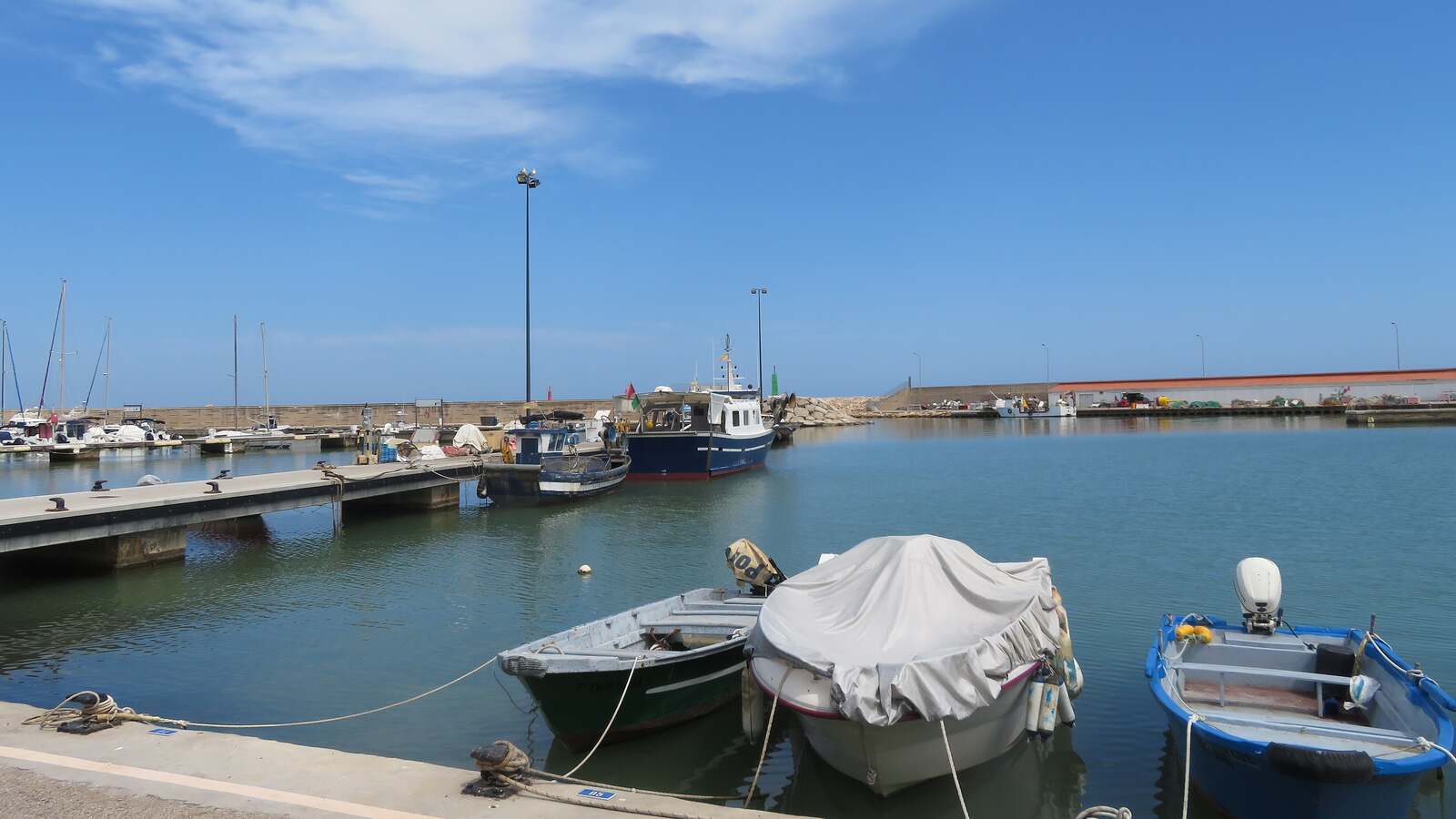 Vista de Port de les Cases d'Alcanar