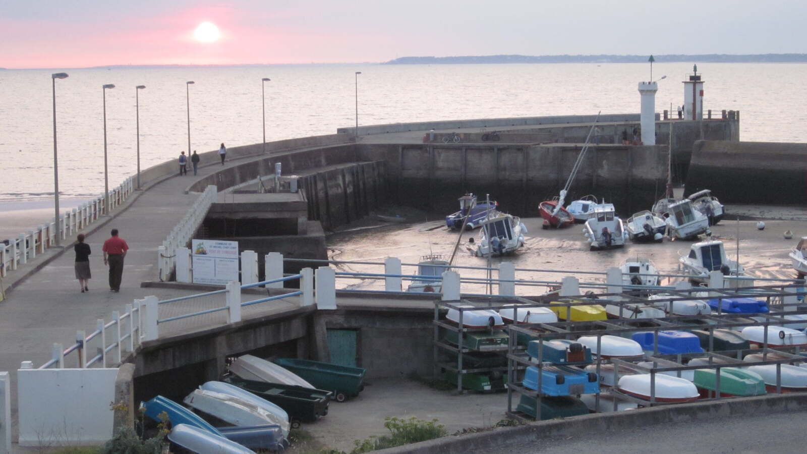 Vue du Port de Comberge