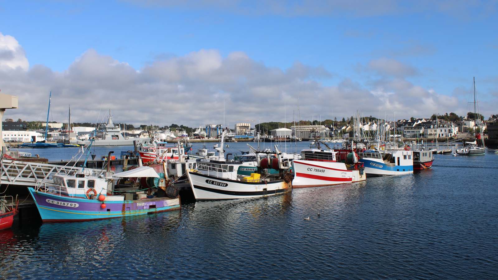 Vue du Port de Concarneau