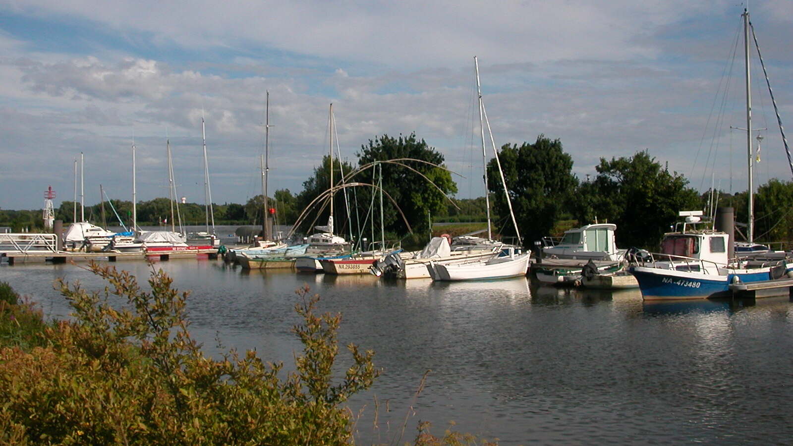 Vue du Port de Couëron
