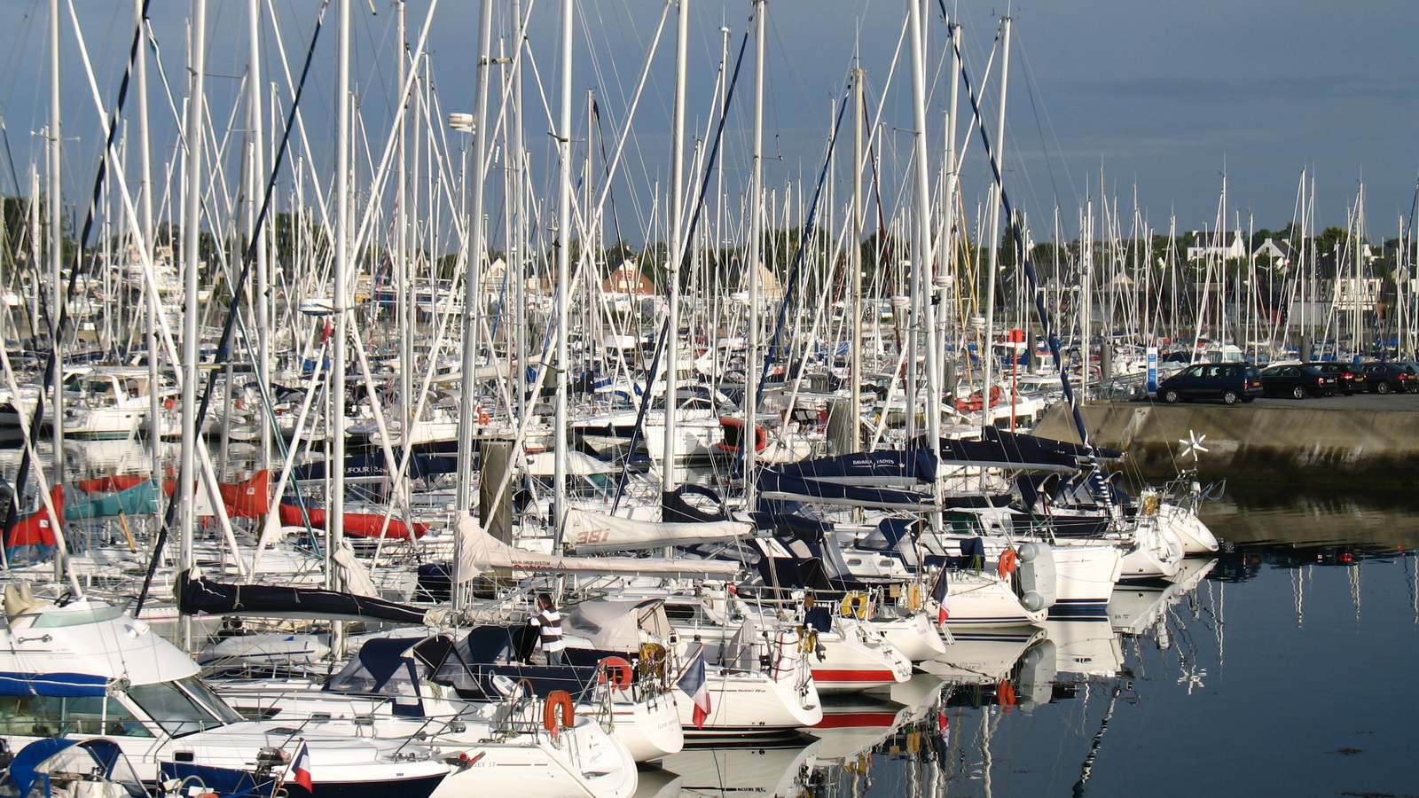 Vue du Port du Crouesty