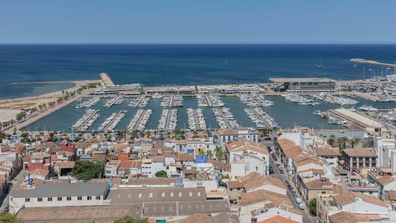 Vista de Marina de Dénia