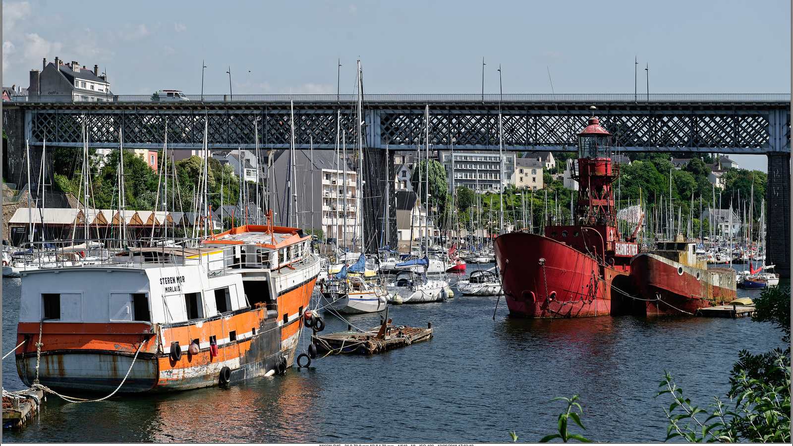 Vue du Port de Tréboul