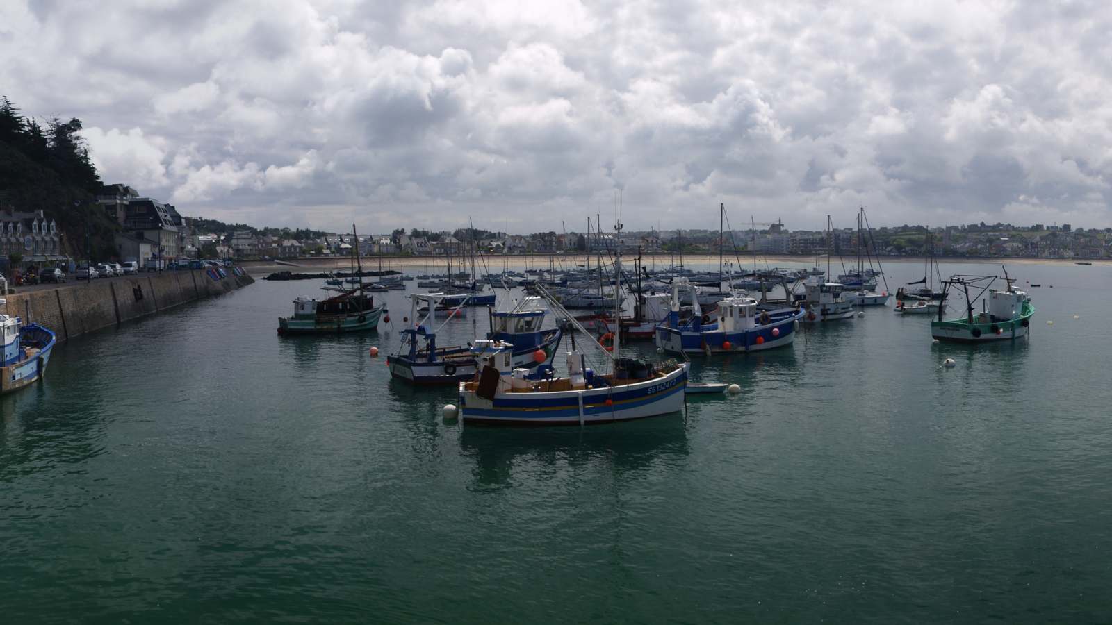 Vue du Port d'Erquy