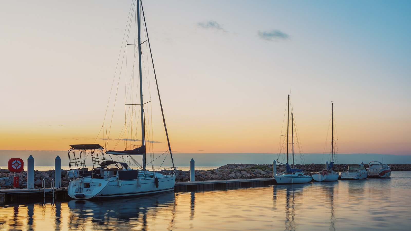 Vue du Port de Frontignan
