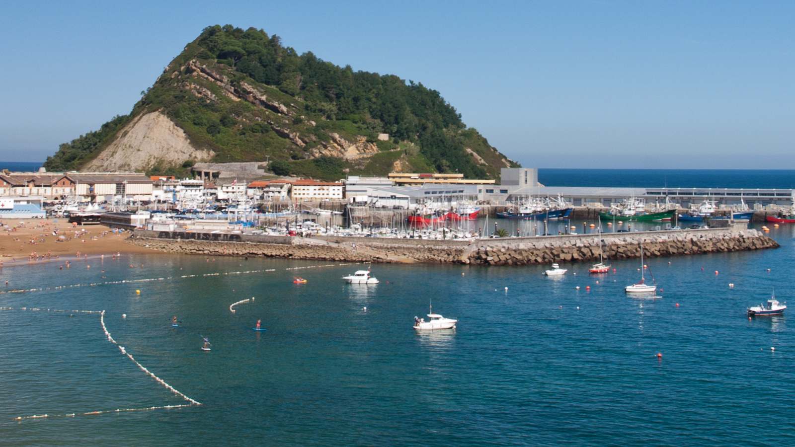 Vista de Puerto Deportivo de Getaria