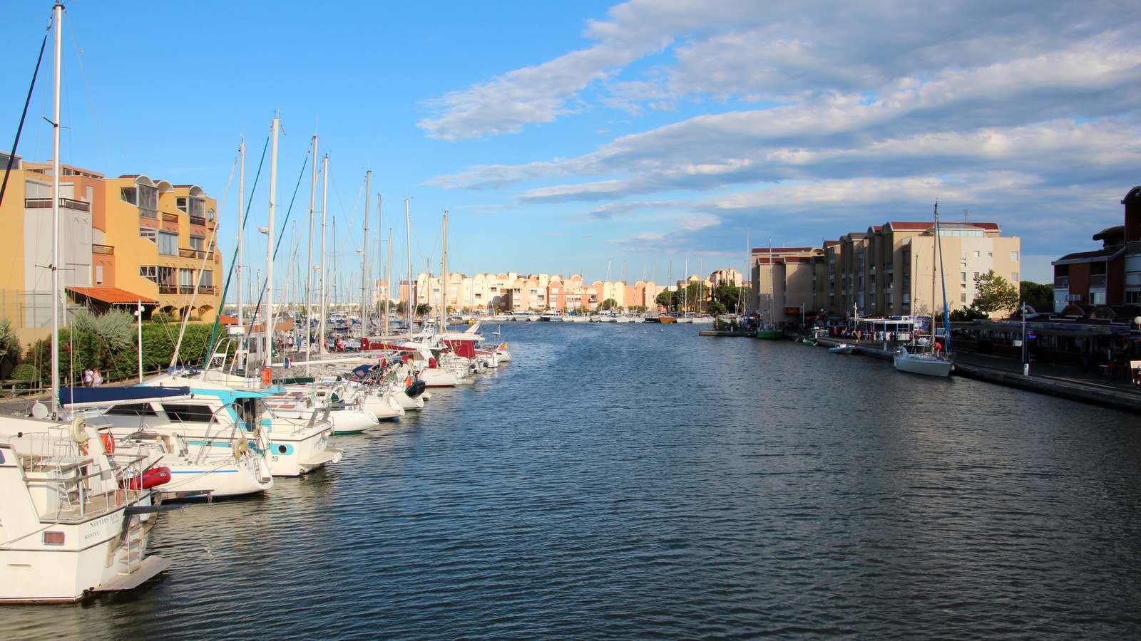 Vue du Port de Gruissan