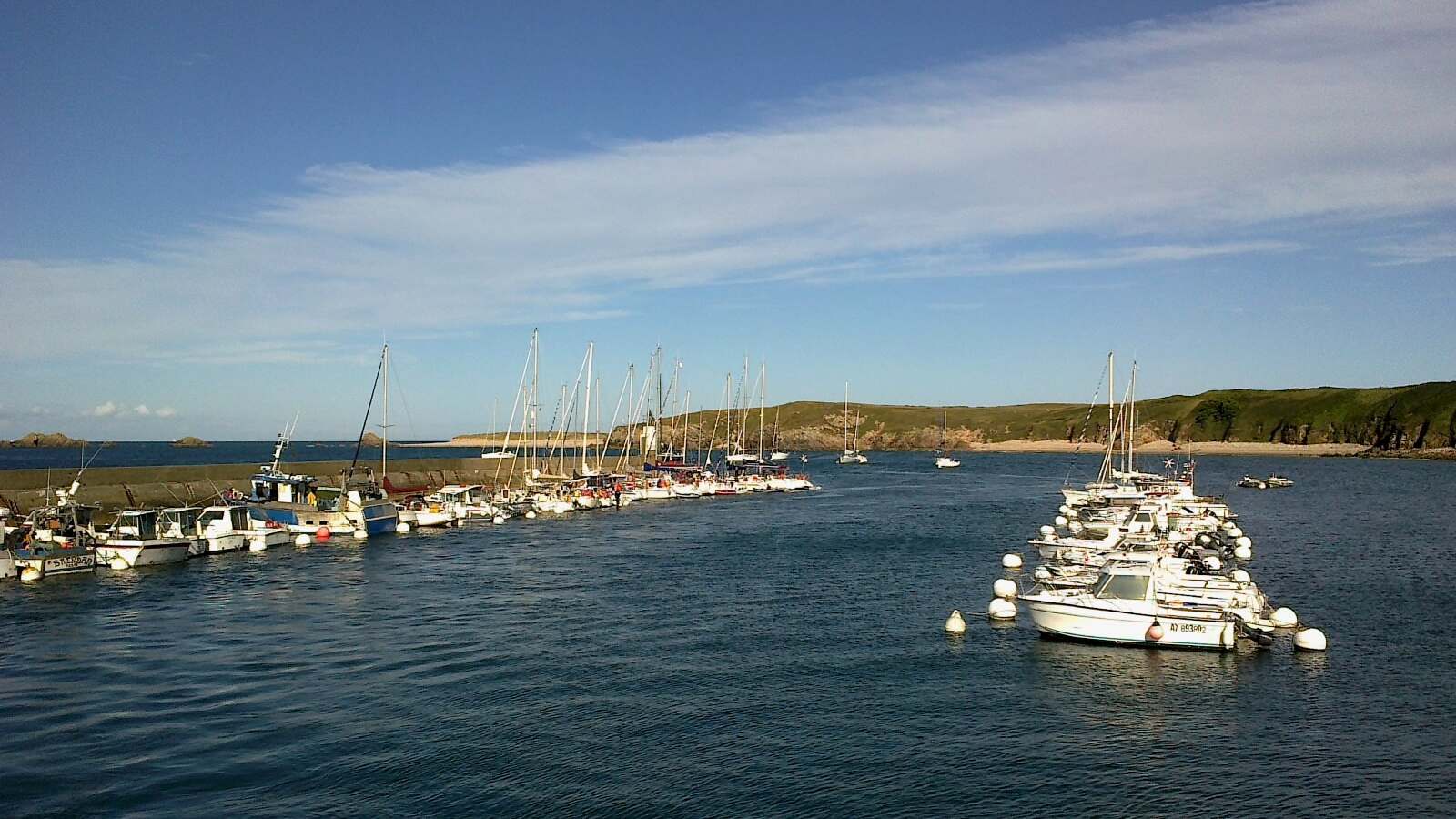 Vue du Port de Houat