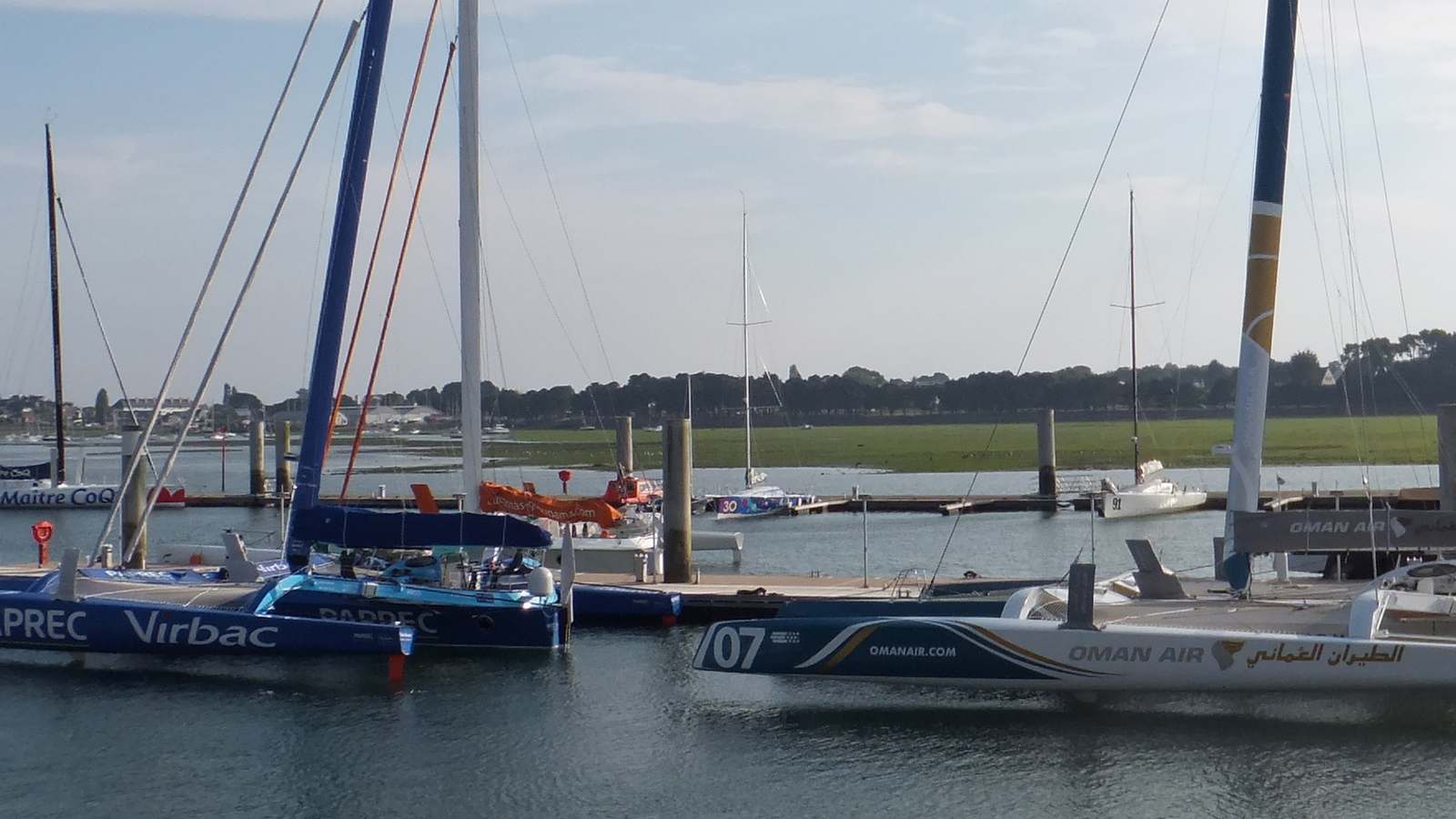 Vue du Port de Kernével