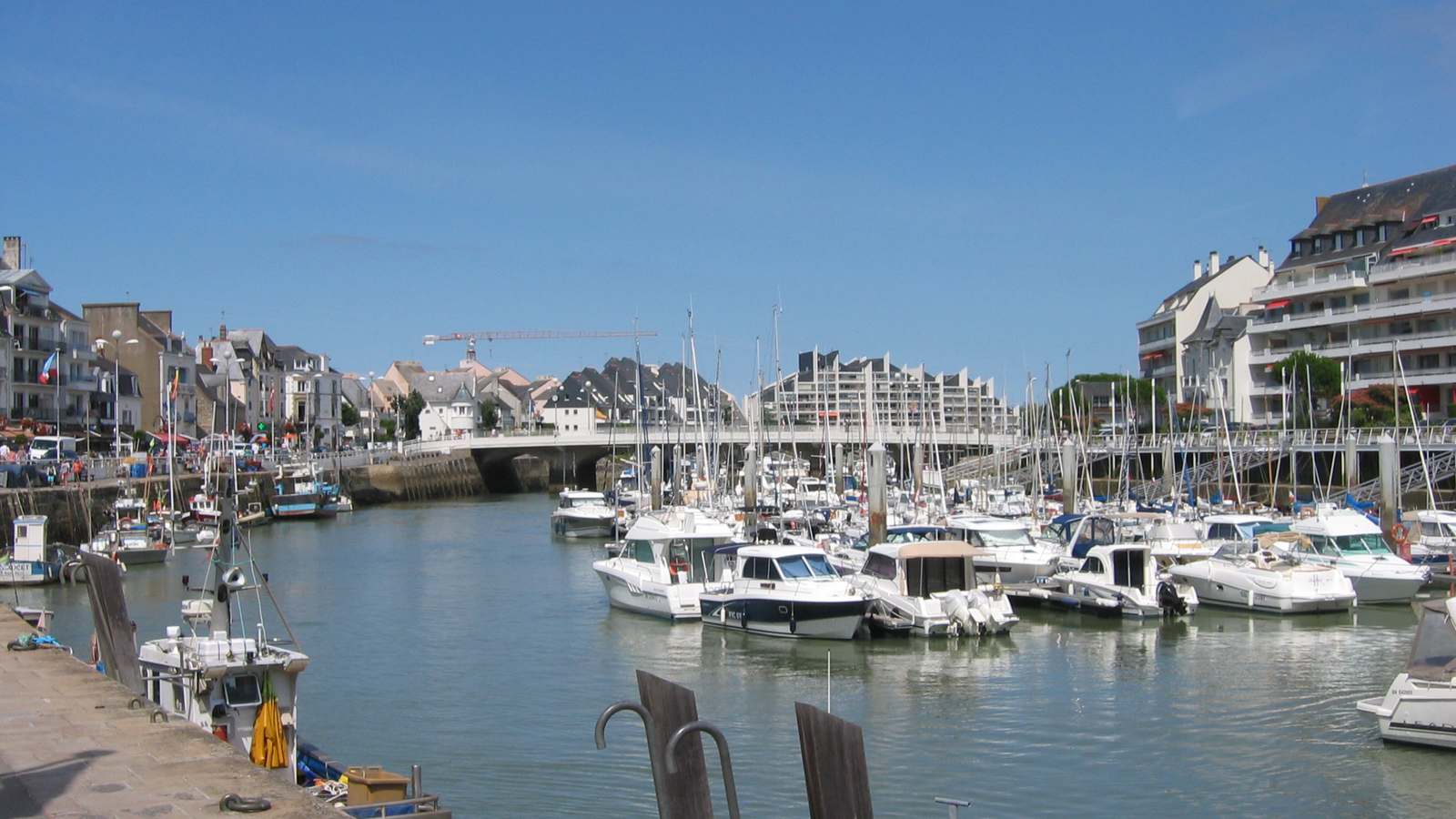 Vue du Port de La Baule Le Pouliguen