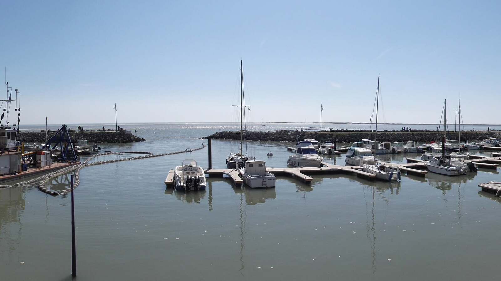 Vue du Port de La Palmyre