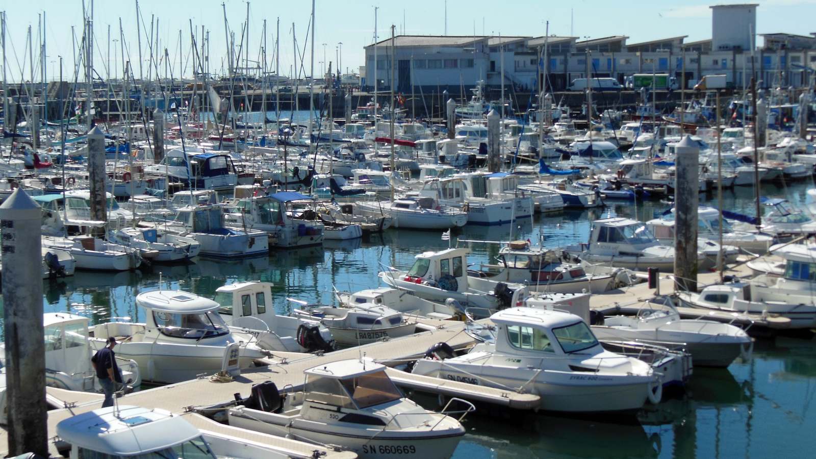 Vue du Port de La Turballe