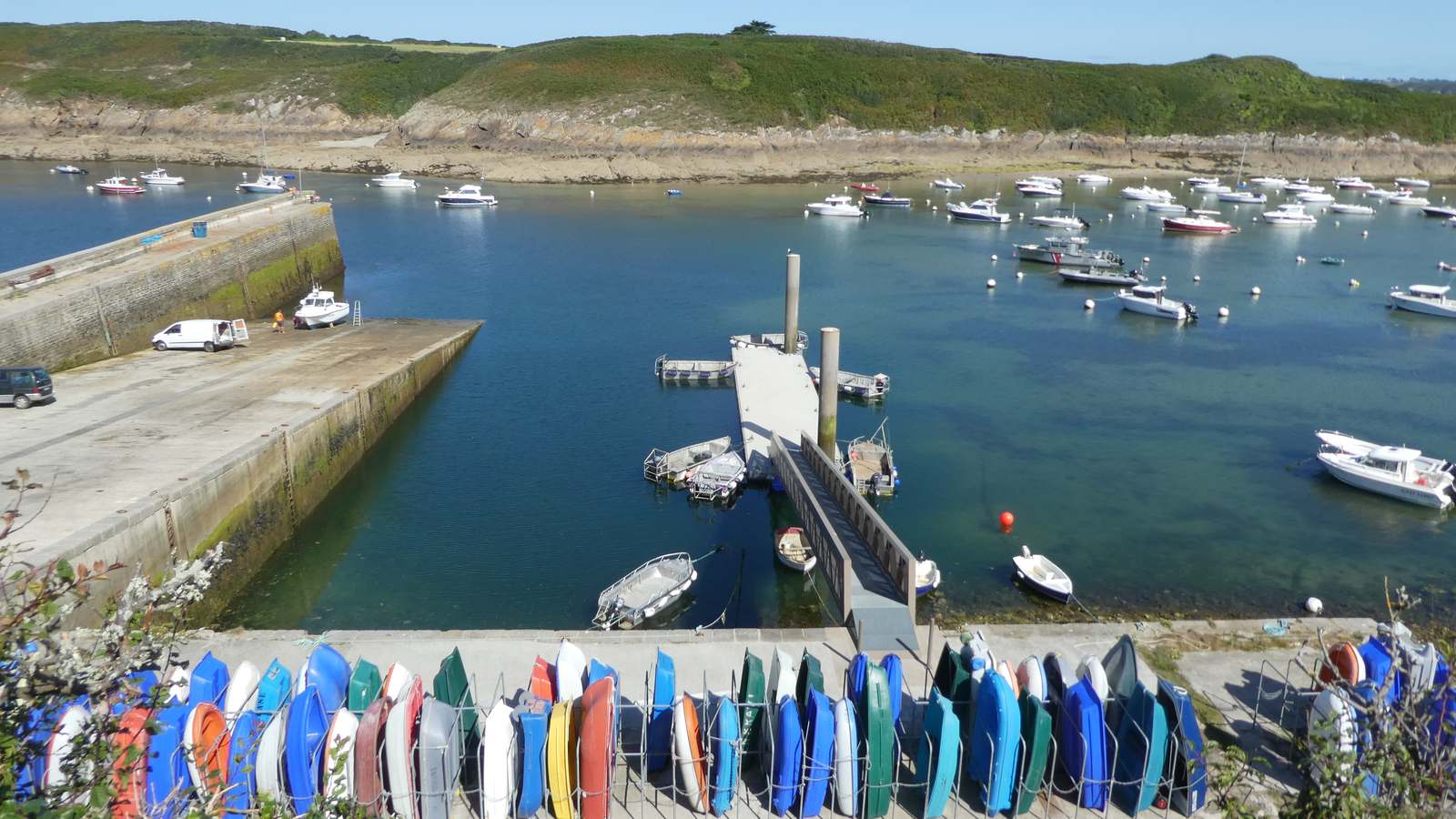 Vue du Port du Conquet