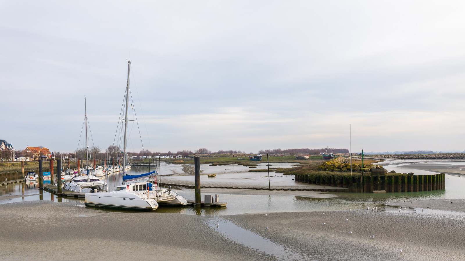 Vue du Port du Crotoy