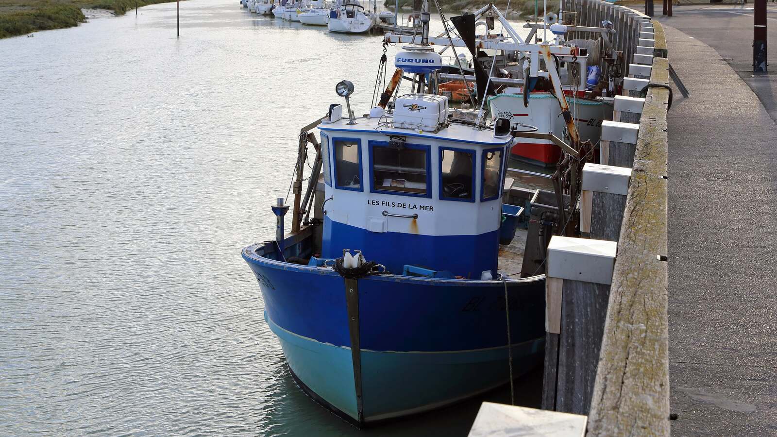 Vue du Port du Hourdel