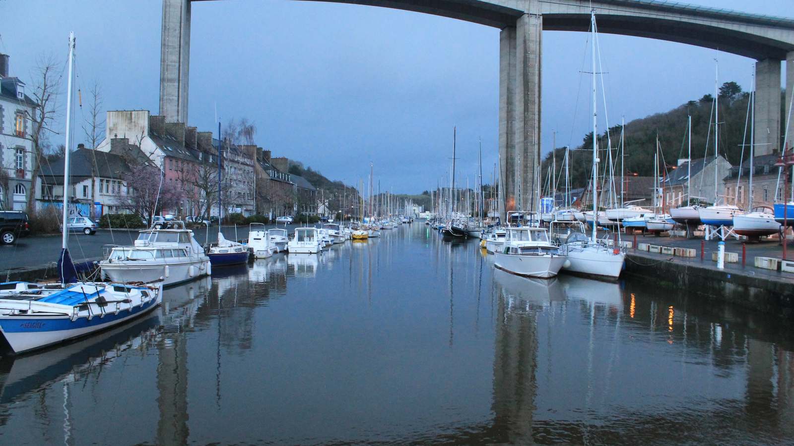 Vue du Port du Légué