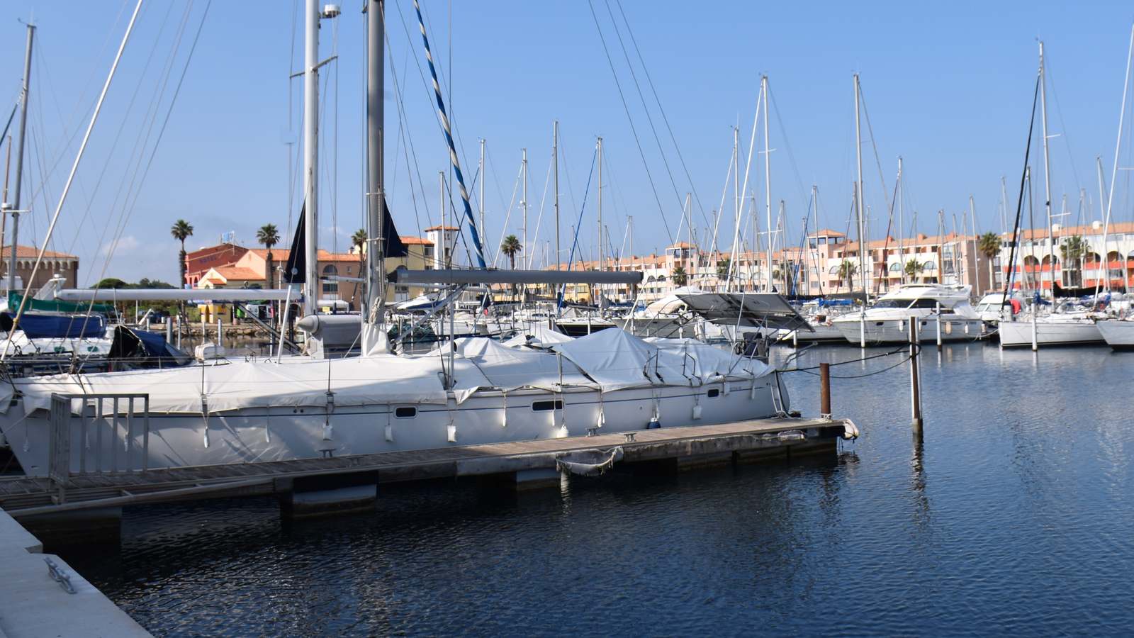 Vue du Port Leucate