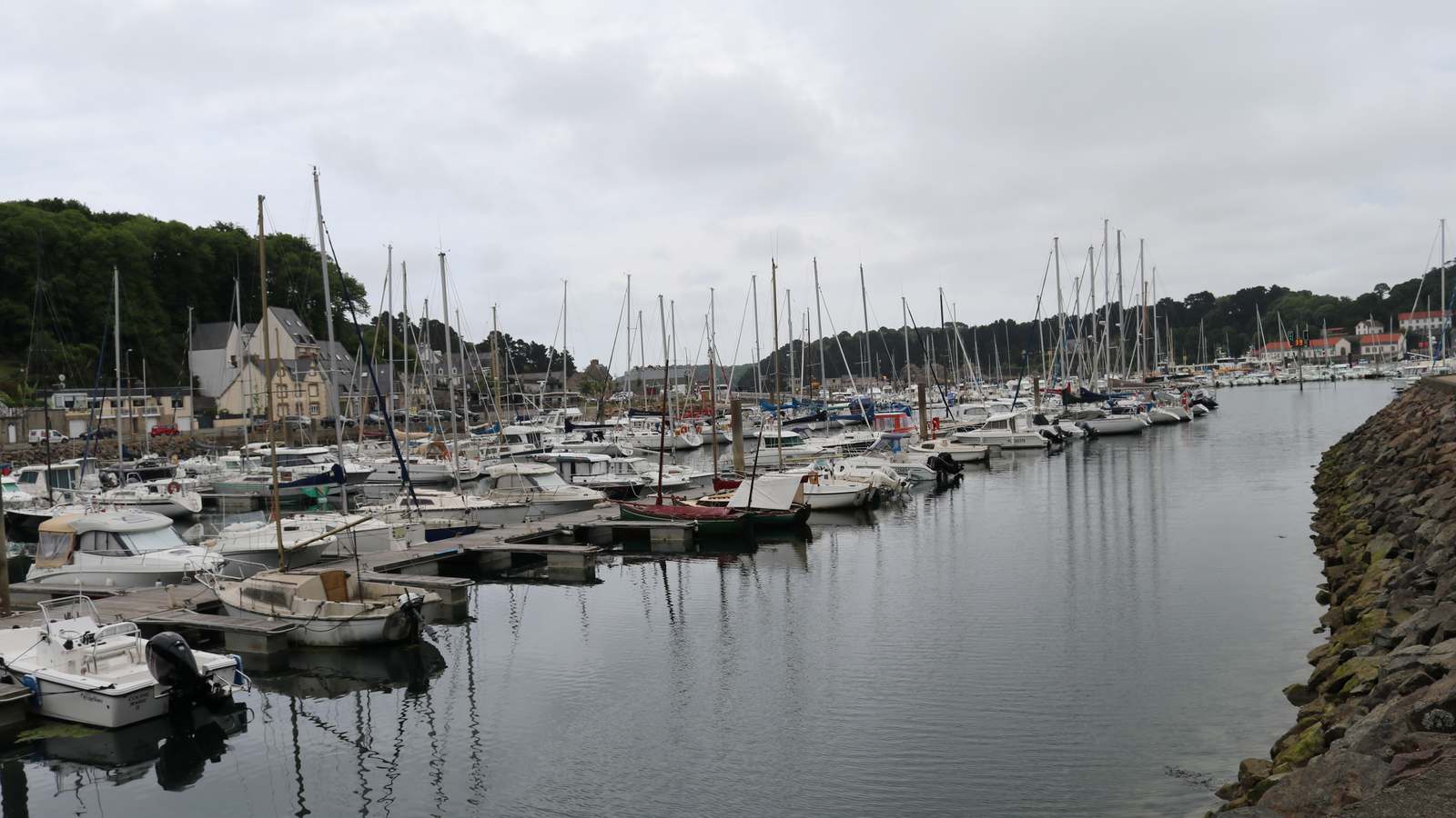 Vue du Port de Lézardrieux