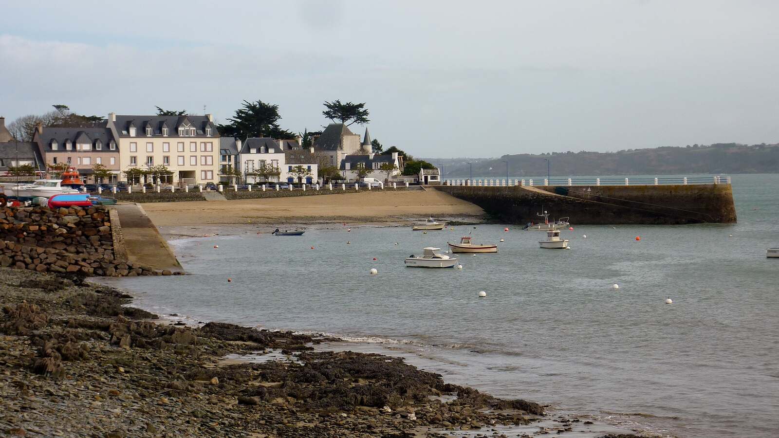 Vue du Port de Locquirec