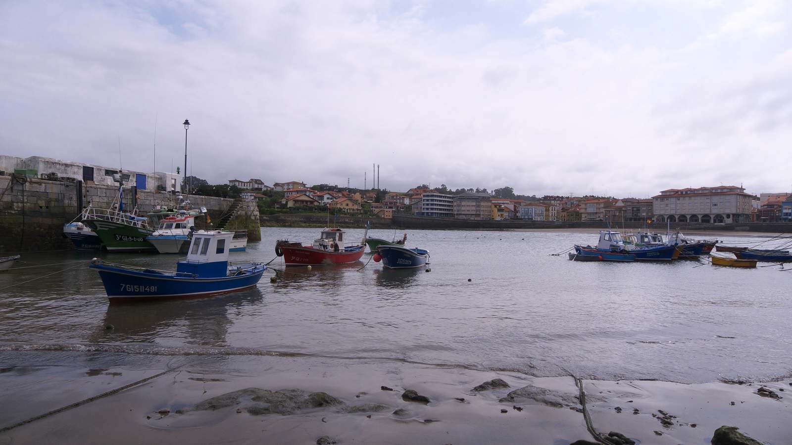 Vista de Puerto de Luanco