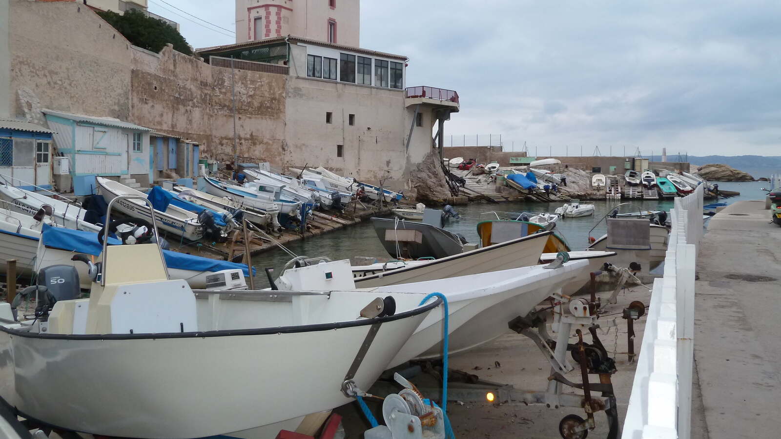 Vue du Port de Malmousque