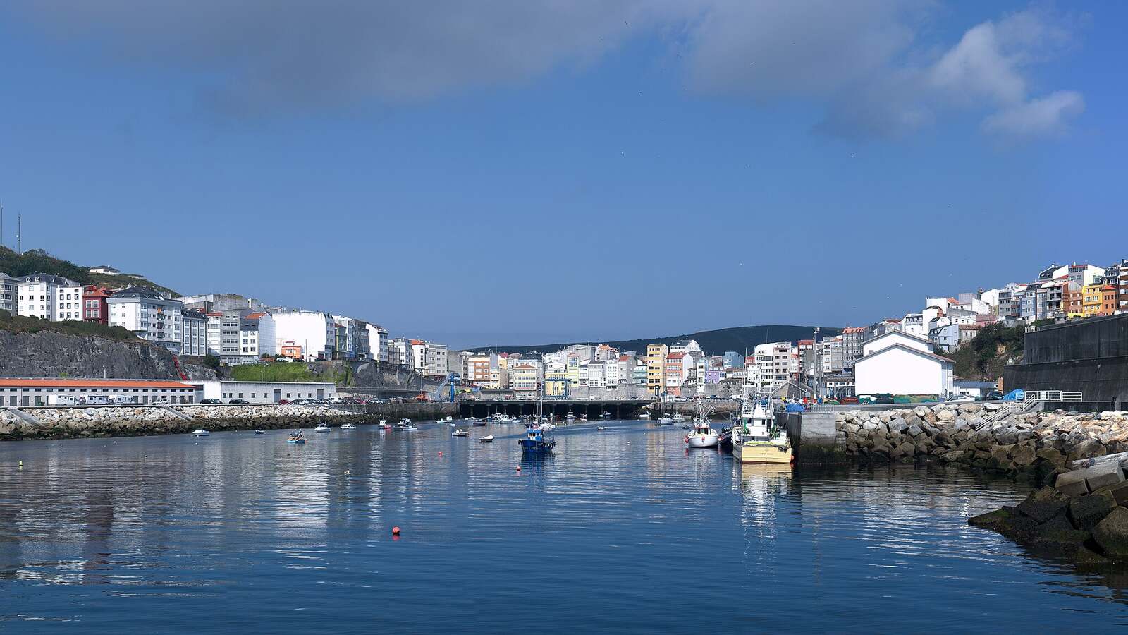 Vista de Puerto de Malpica de Bergantiños