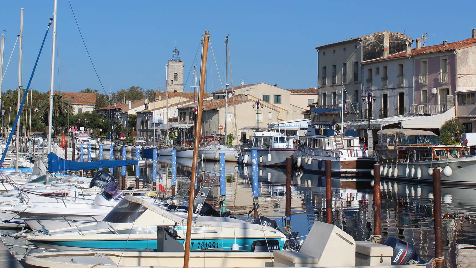 Vue du Port de Marseillan