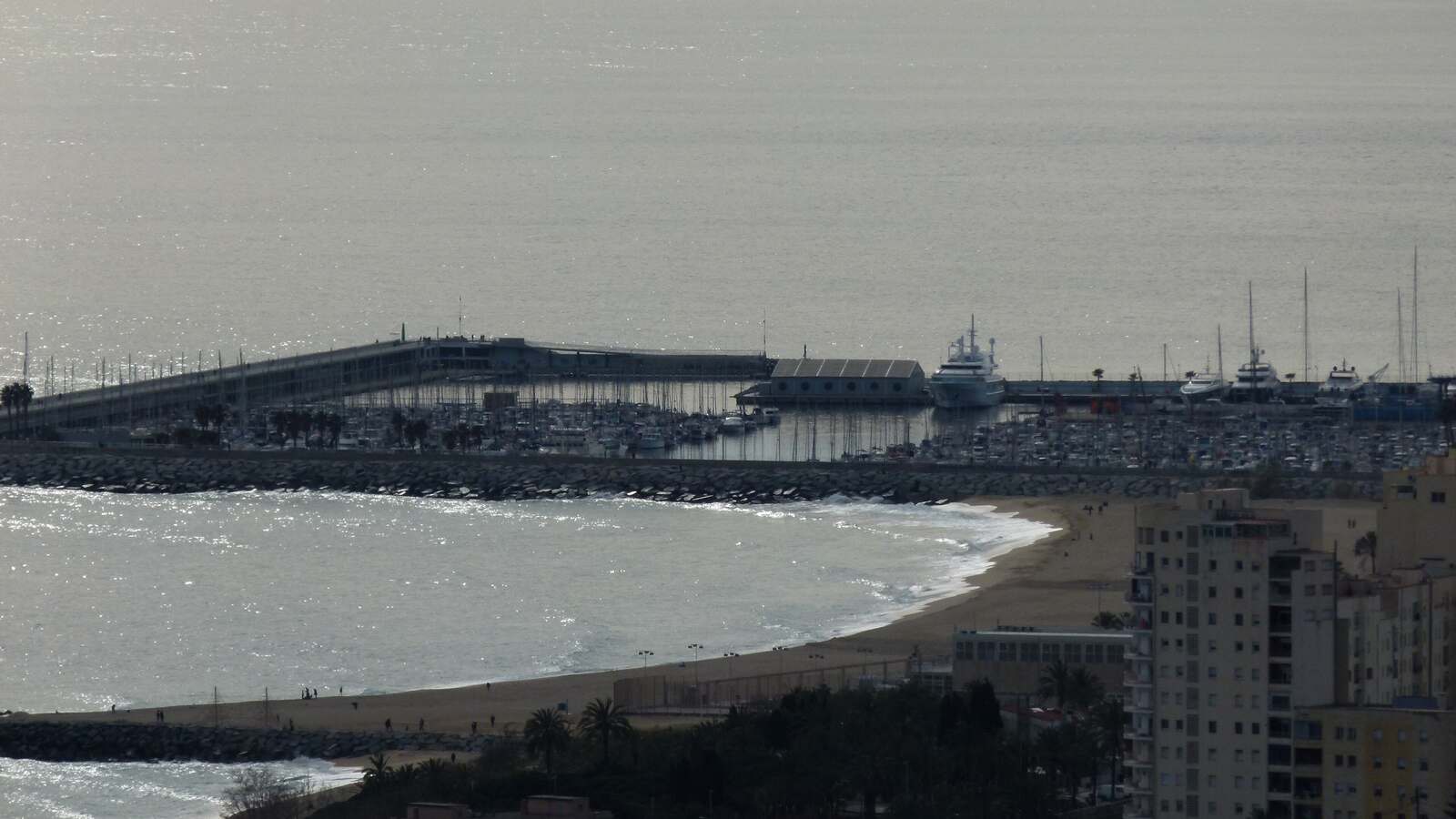 Vista de Puerto de Mataró