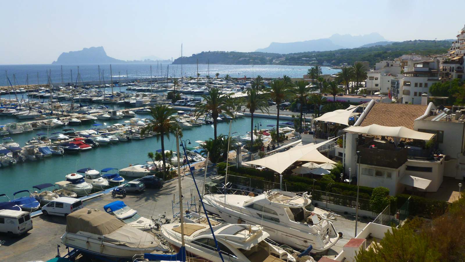 Vista de Club Náutico Moraira