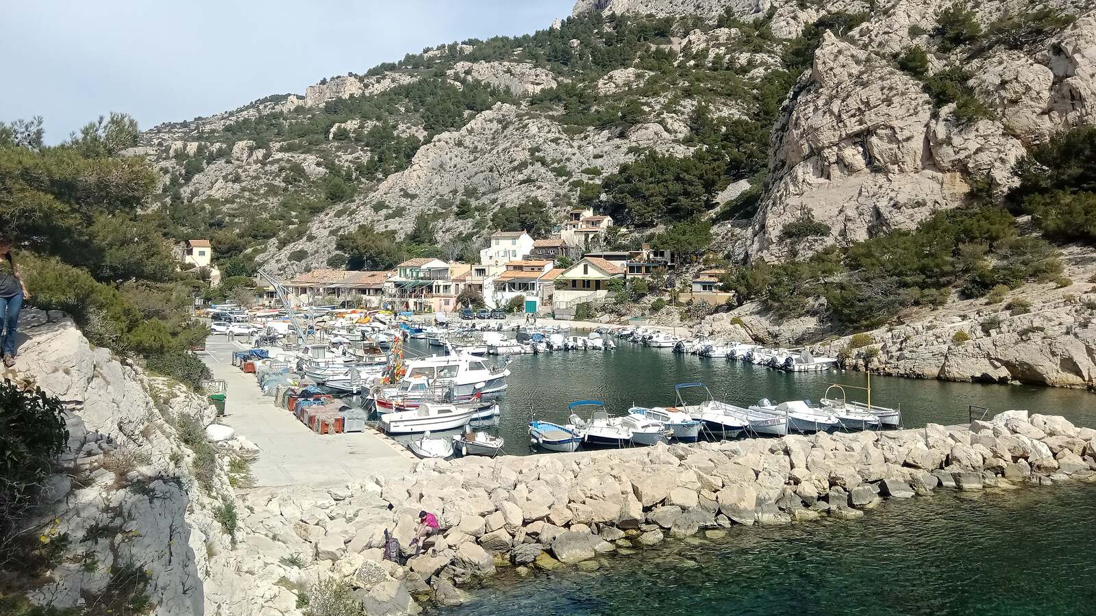 Vue du Port de Morgiou