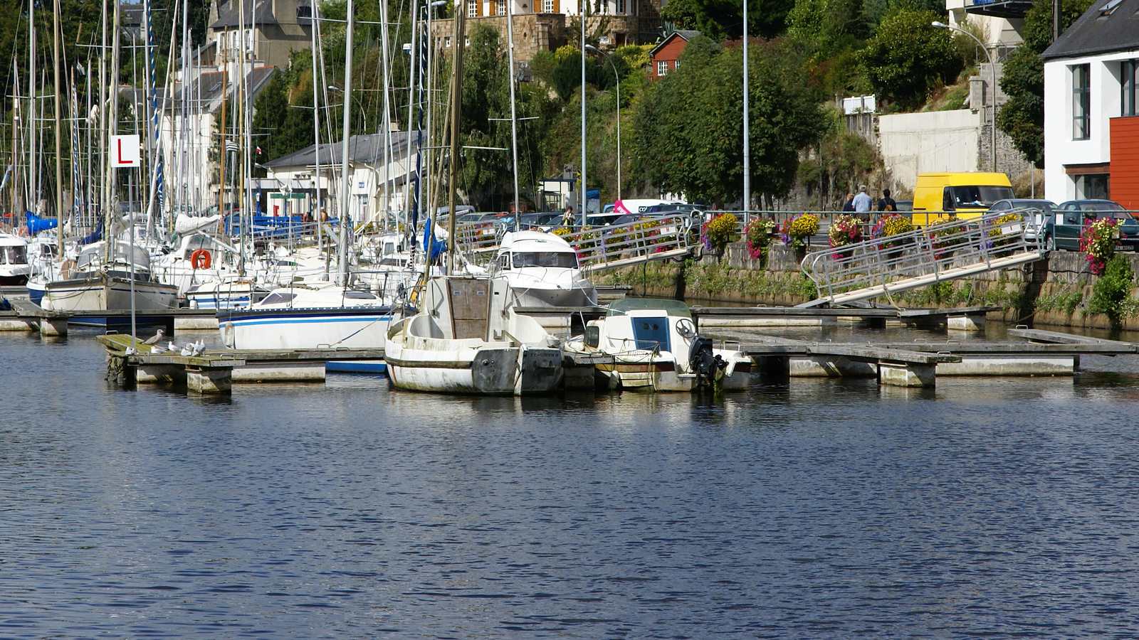 Vue du Port de Morlaix
