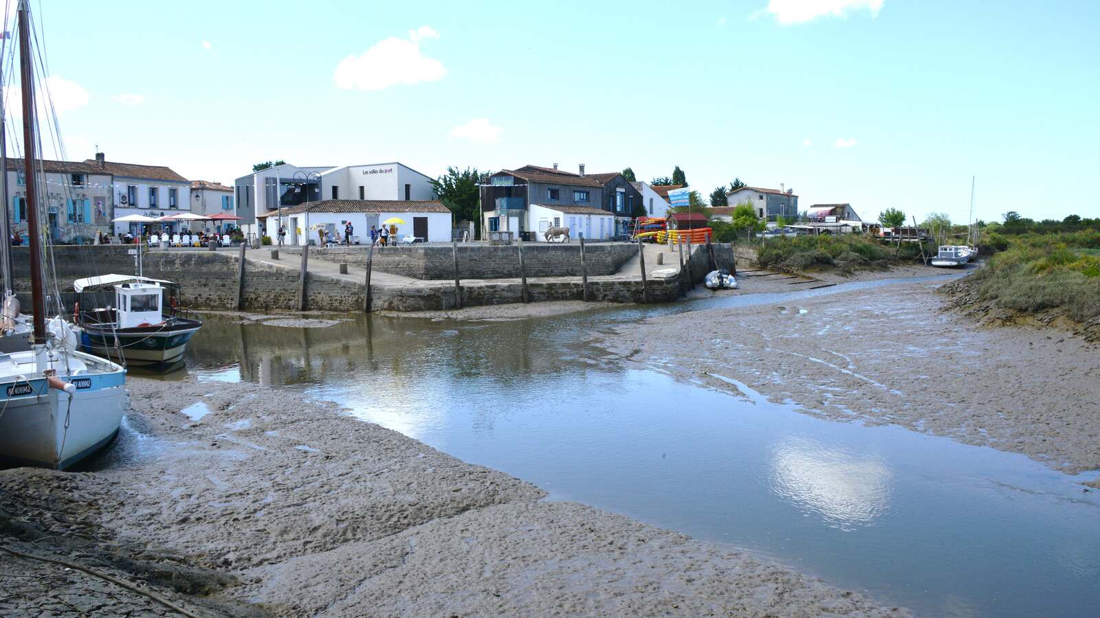 Vue du Port de Mornac-sur-Seudre