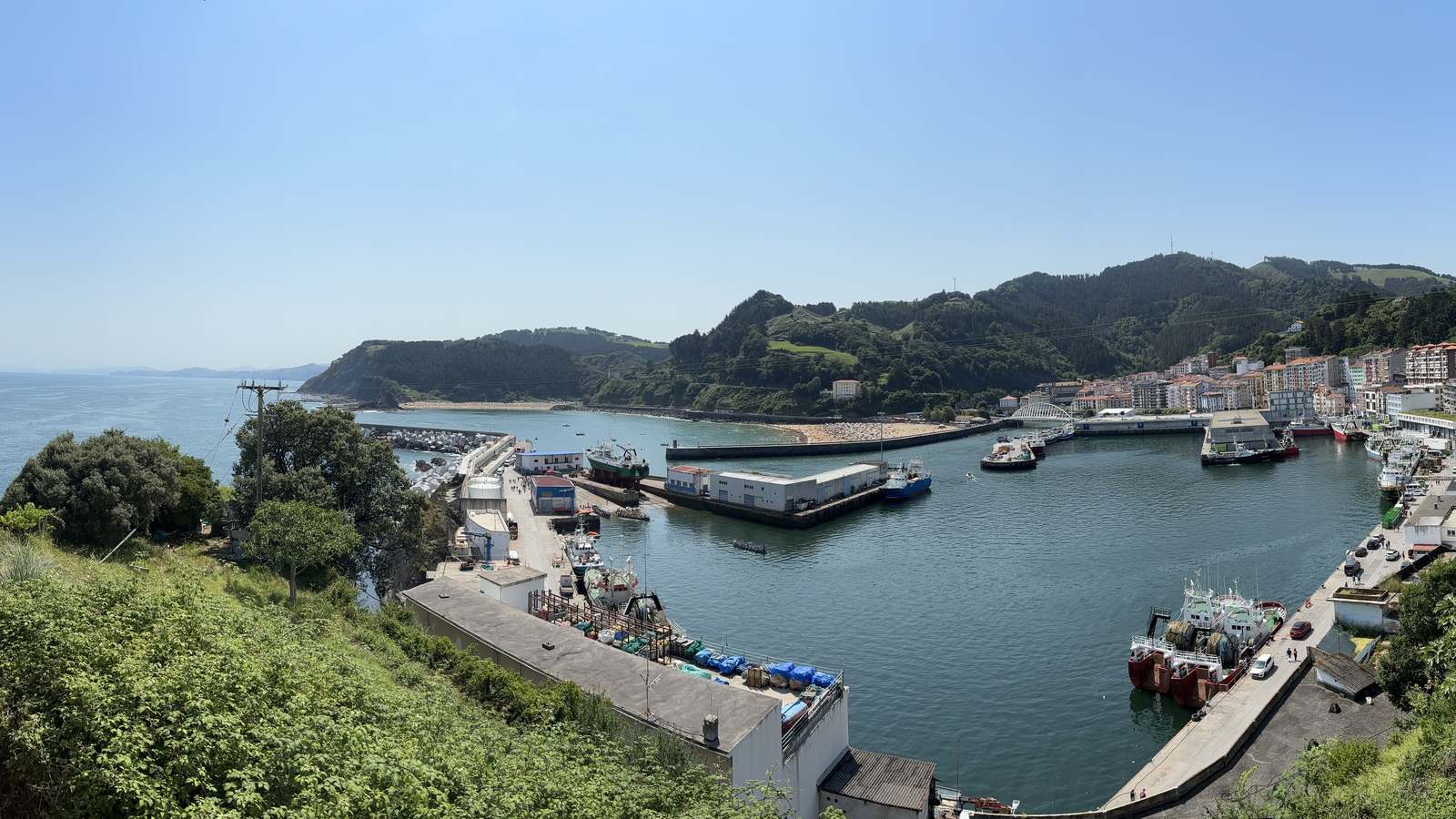 Vista de Puerto de Ondarroa