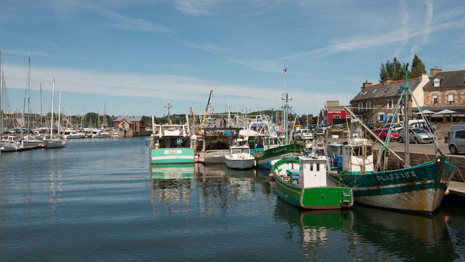 Vue du Port de Paimpol