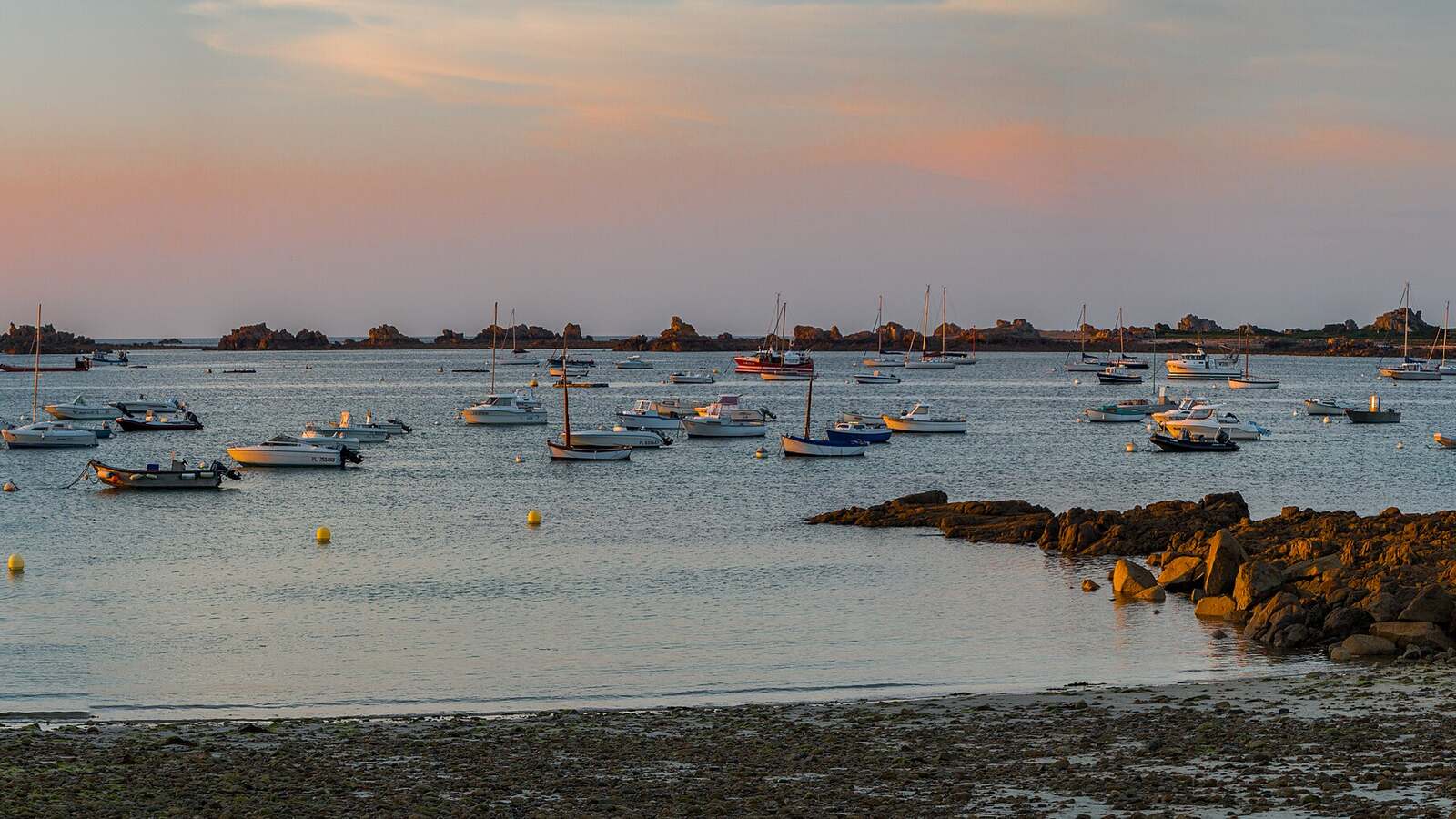Vue du Port Blanc