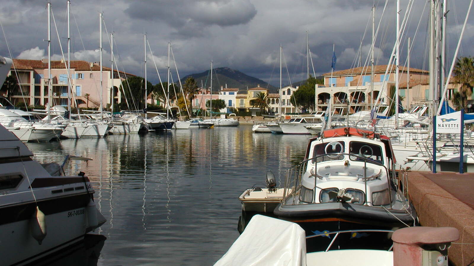 Vue du Port Cogolin