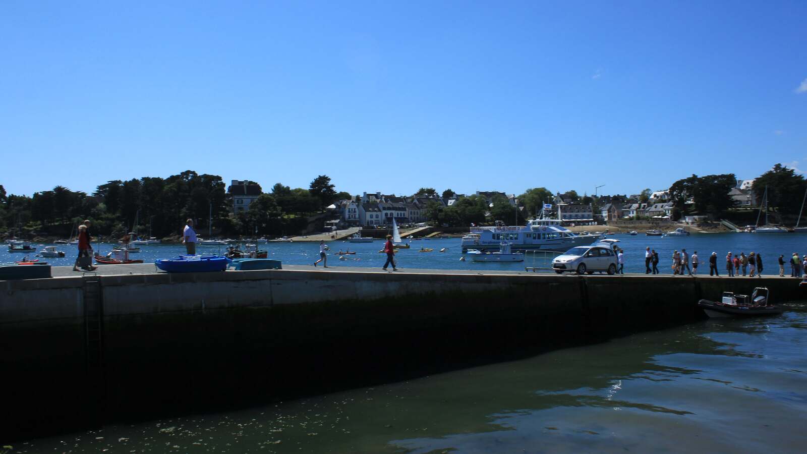 Vue du Port de Bénodet