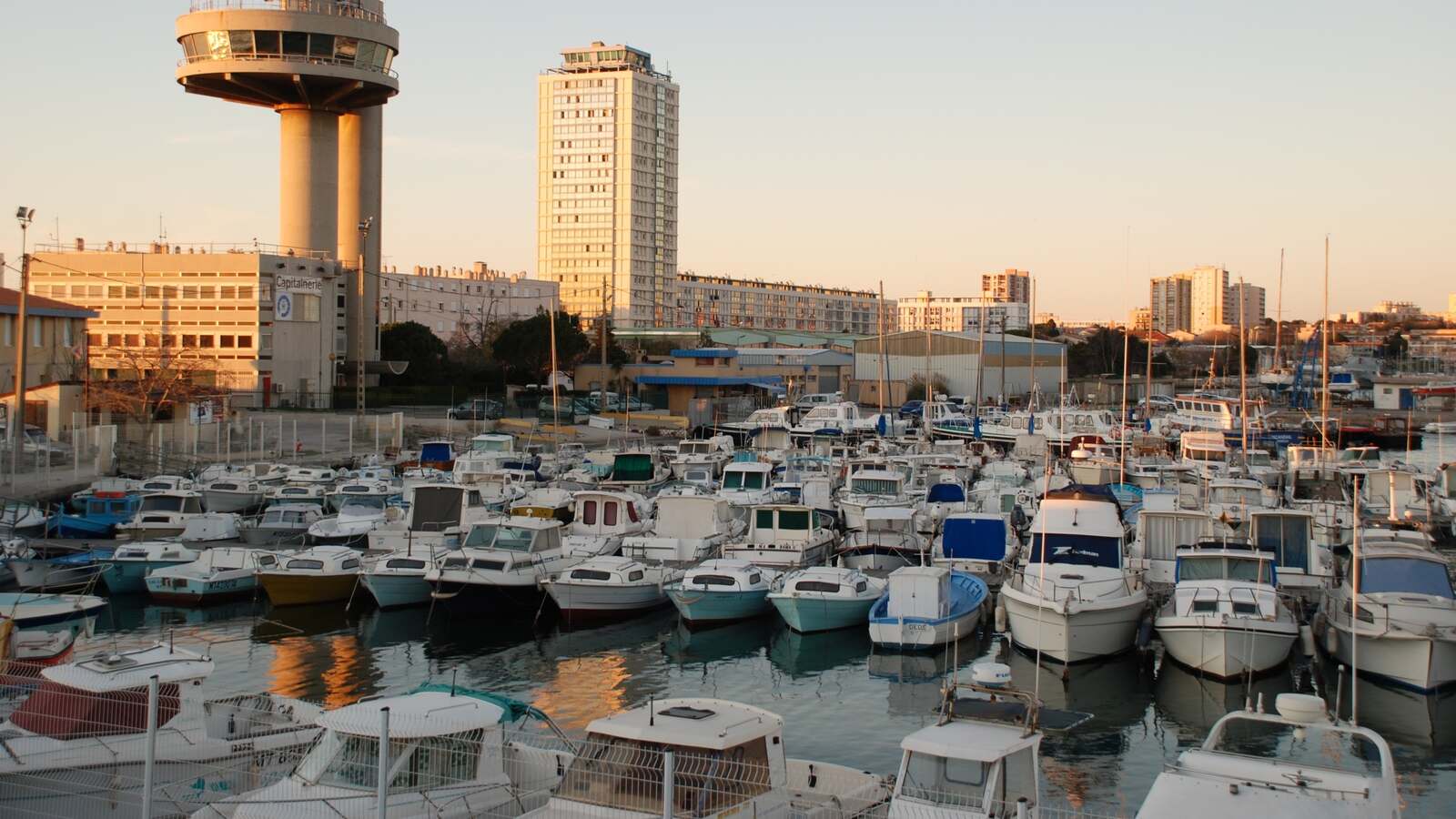 Vue du Port de plaisance de Port-de-Bouc