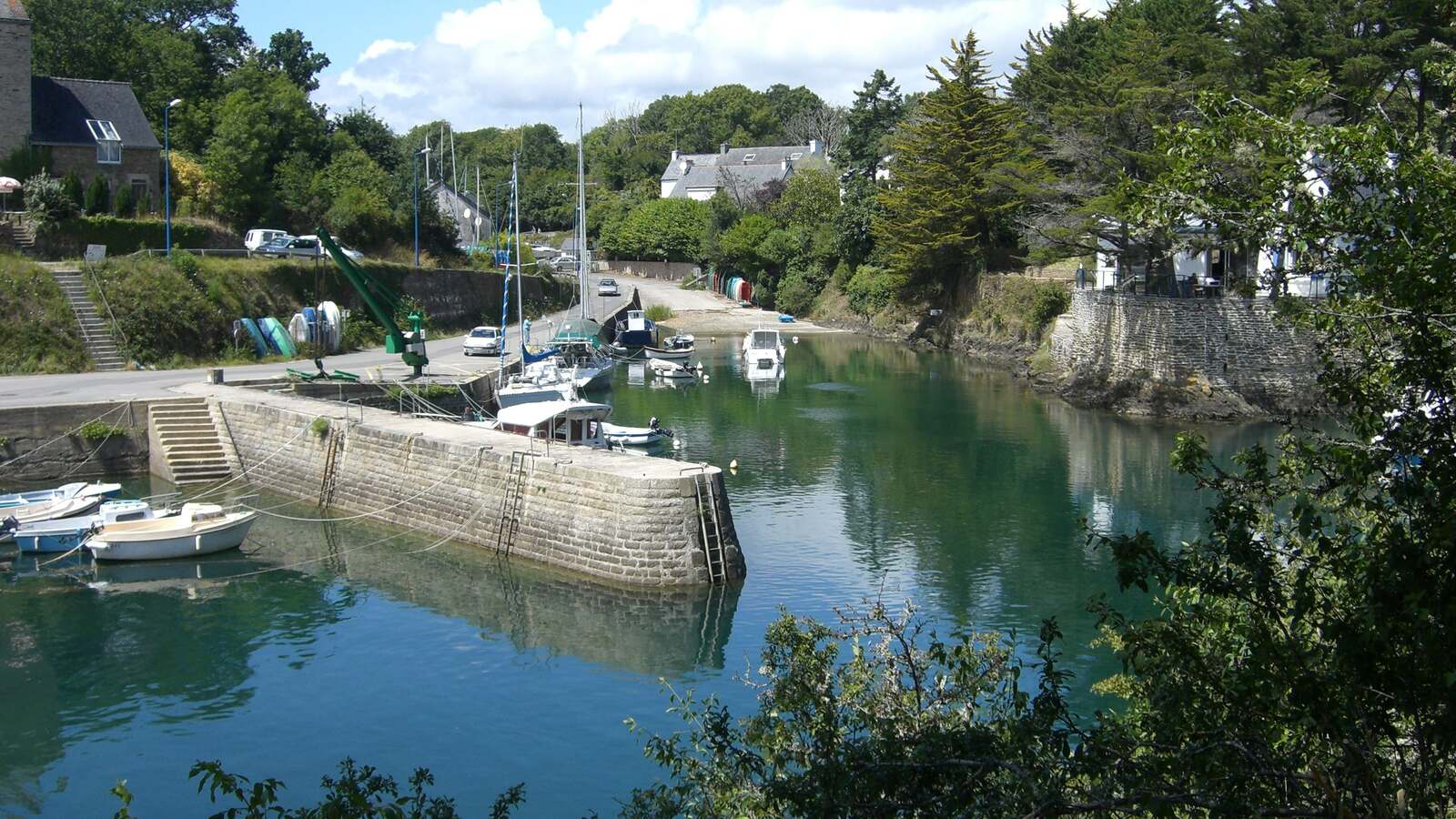 Vue du Port de Brigneau