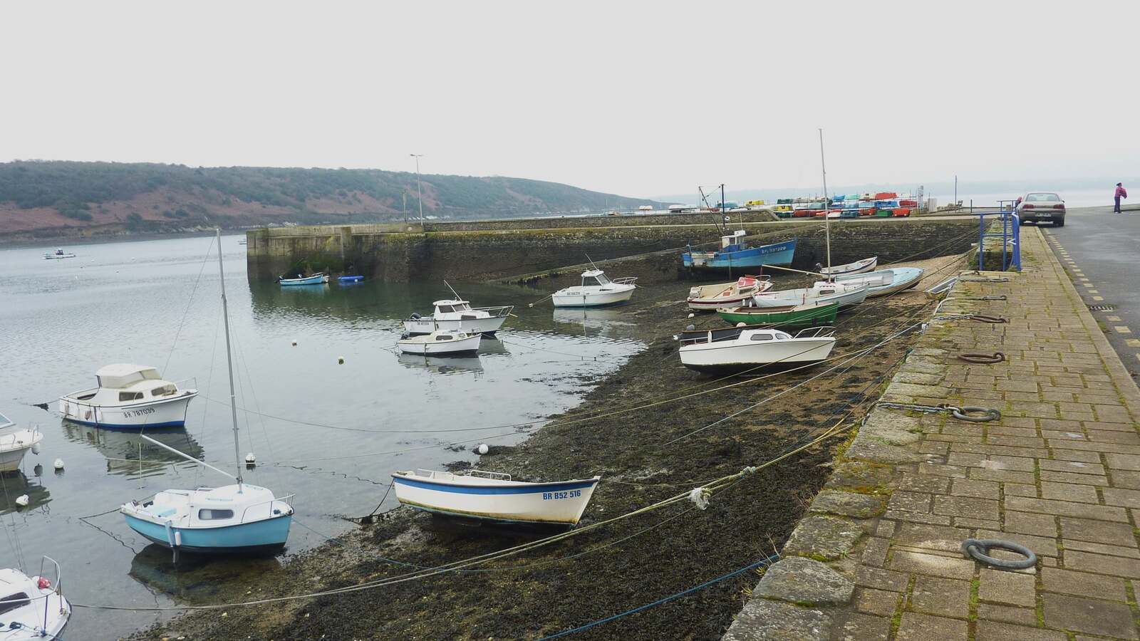 Vue du Port de Lauberlac'h