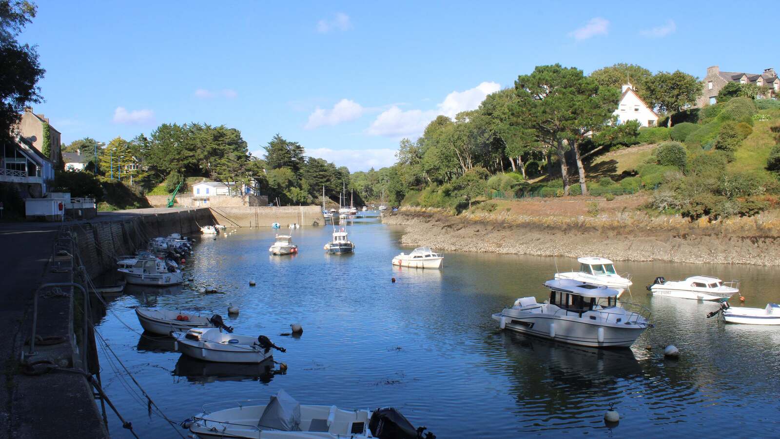 Vue du Port du Bélon