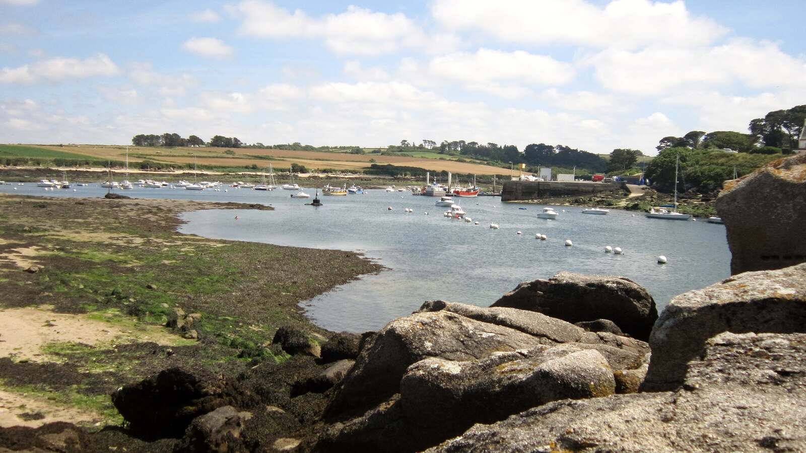 Vue du Port L'Aber Ildut