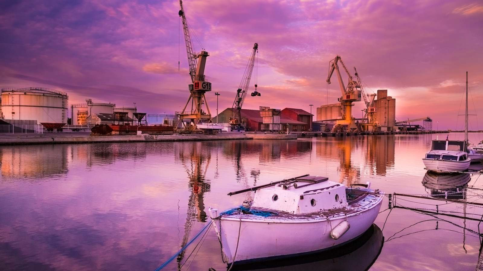 Vue du Port la Nouvelle